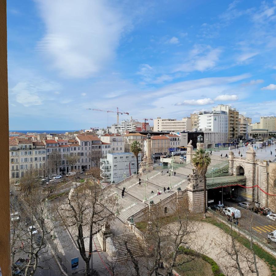 Studio Gare Saint Charles 7Eme 10 Mns Vieux Port Marseille Exterior photo