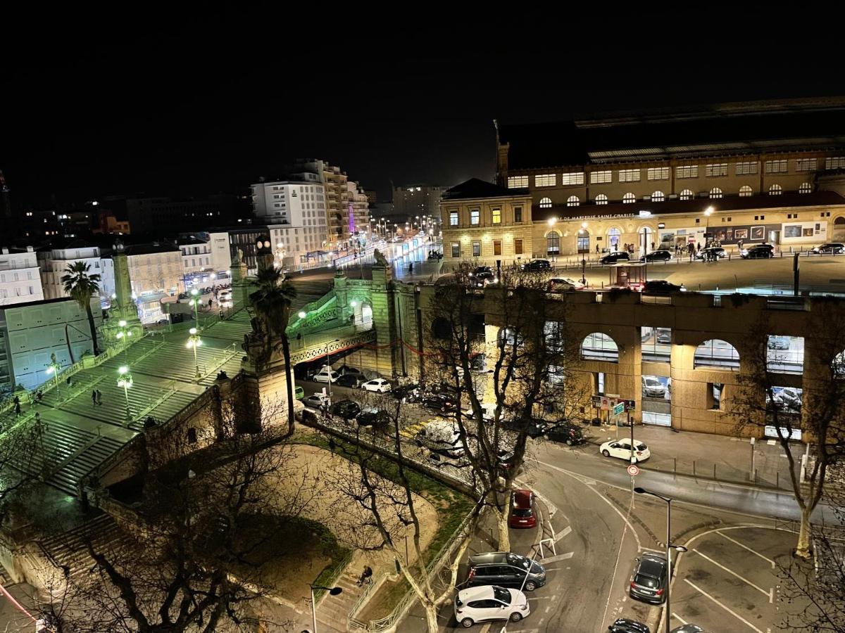 Studio Gare Saint Charles 7Eme 10 Mns Vieux Port Marseille Exterior photo